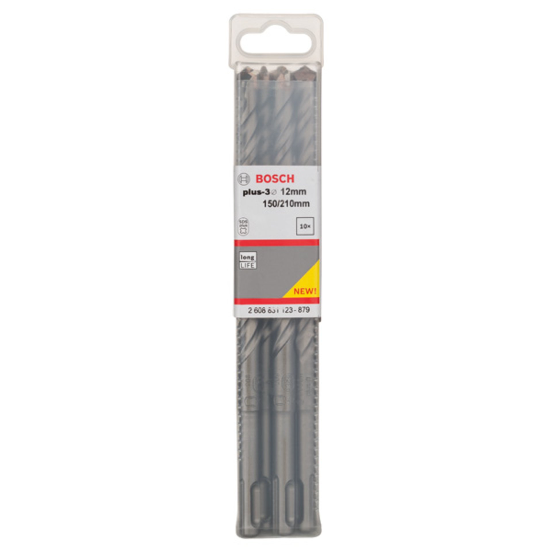 Hammerbohrer  plus-3, 12x150x210mm 10 Stk.