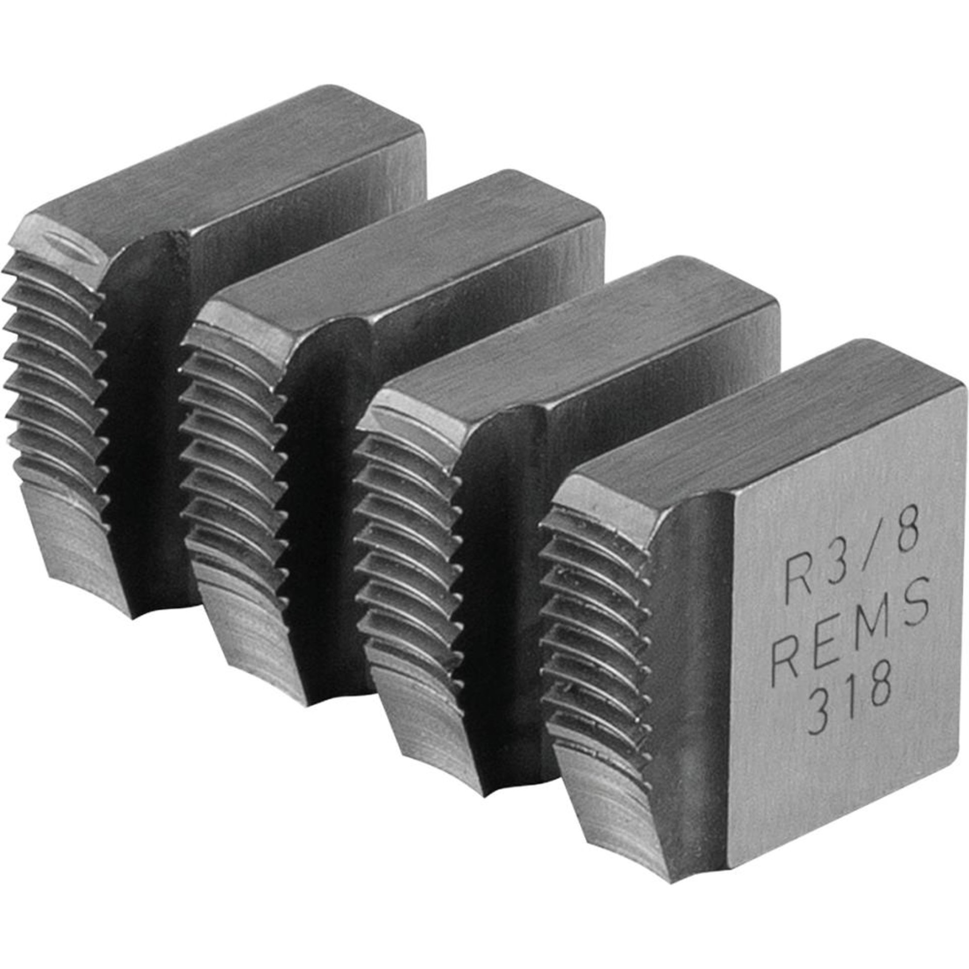 Schneidbacken R 3/8 Rems Rohrgewinde R kegelig re ISO 7-1, EN 10226