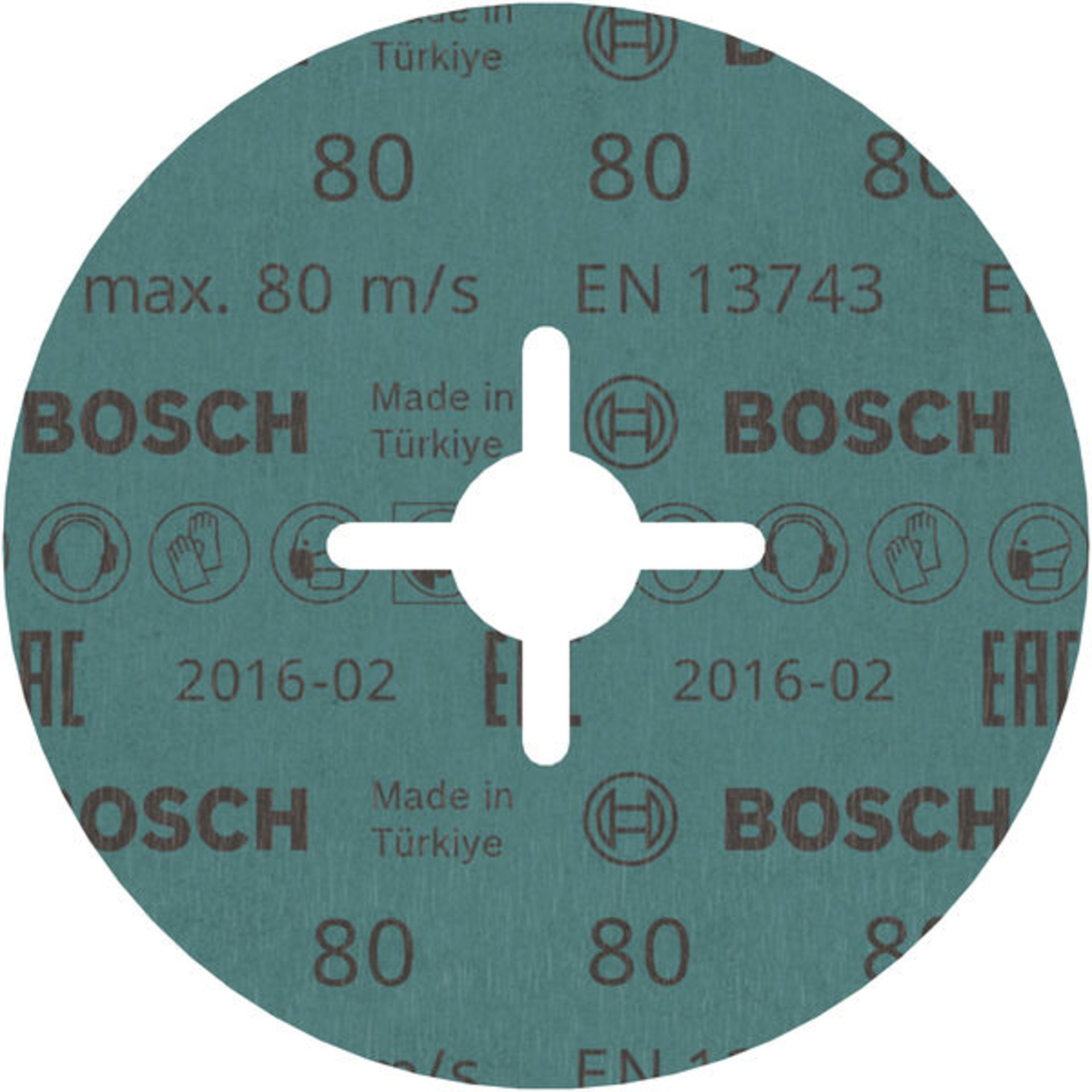PRO R574 Fiberscheibe, 125 mm, G80