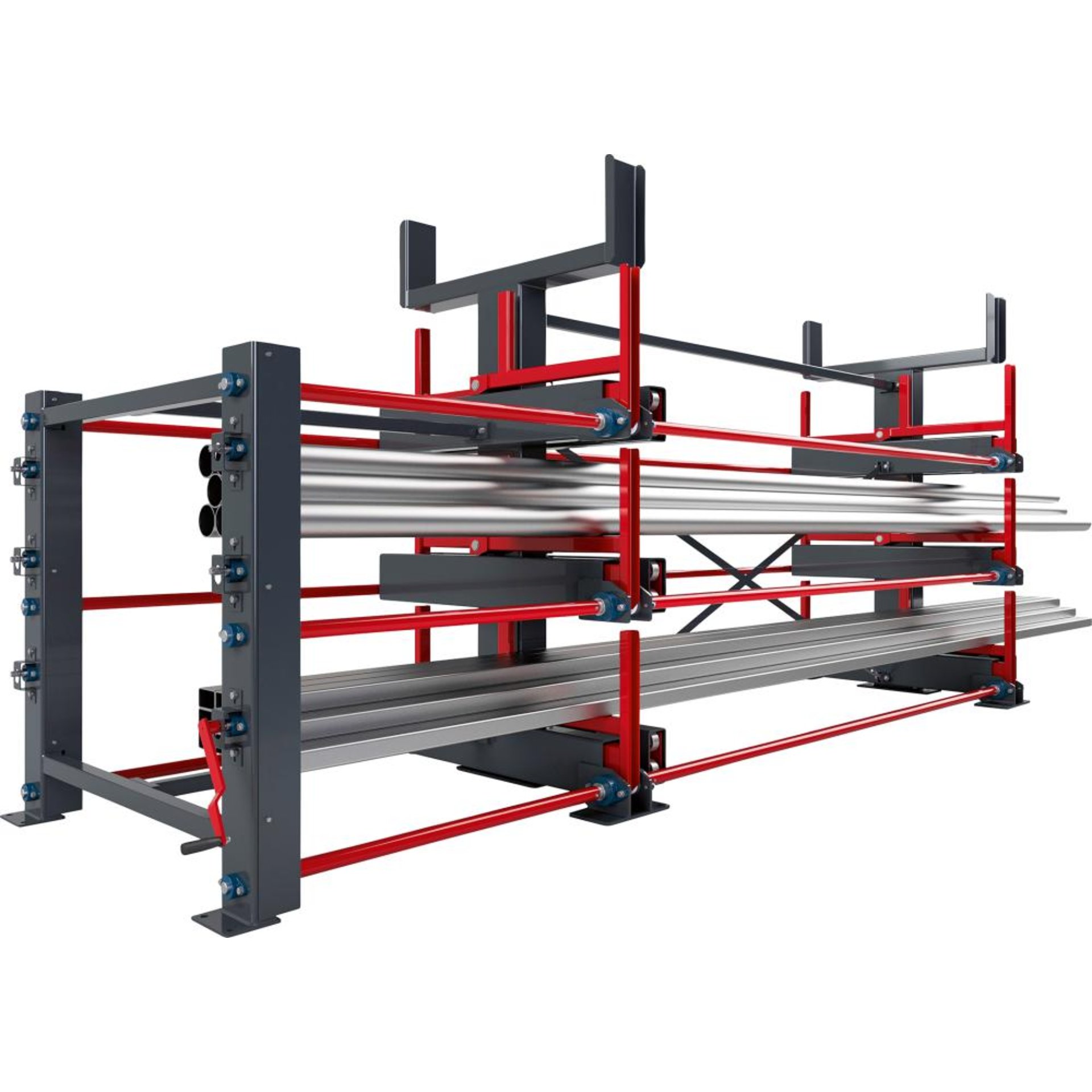 Roll-Aus-Regal 3t LRA-25-225-5000 Rotherm