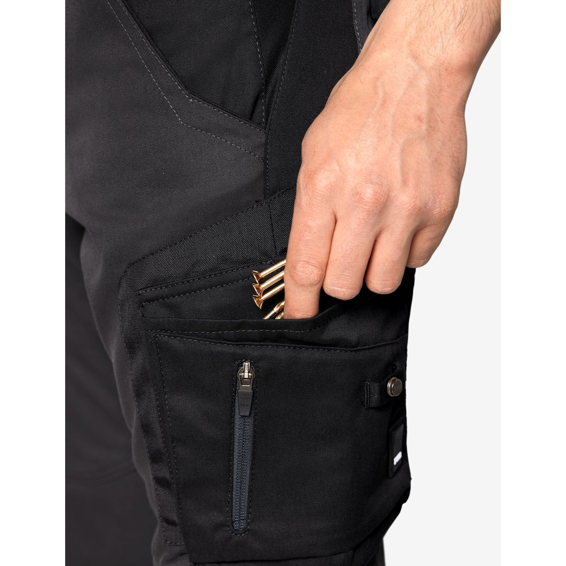 WULF Bermuda anthrazit-schwarz 44