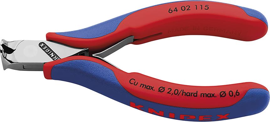 Knipex Vornschneider Elektronik mit Fase 115mm Knipex Vornschneider Elektronik mit Fase 115mm
