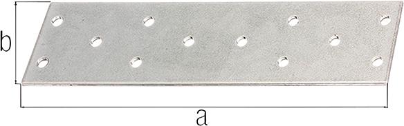 GAH Alberts Lochplatten Stahl sendverz. 200 mm x 80 mm x 2 mm mit CE? Ja