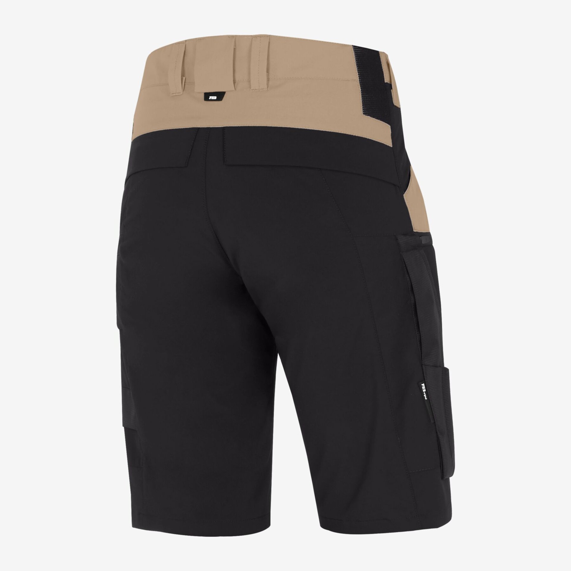 KIM Bermuda elastisch beige-schwarz 58