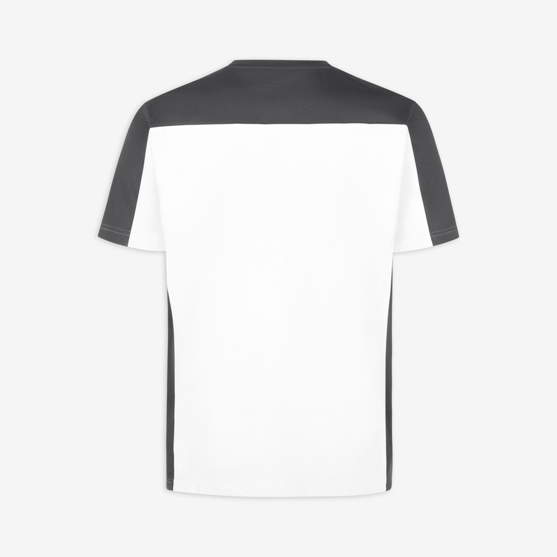 MARC T-Shirt zweifarbig weiß-anthrazit Gr. 2XL