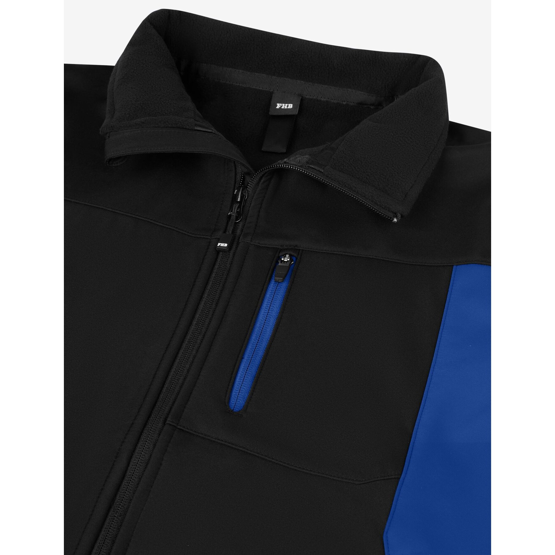 JANNIK Softshell-Jacke royalblau-schwarz 5XL