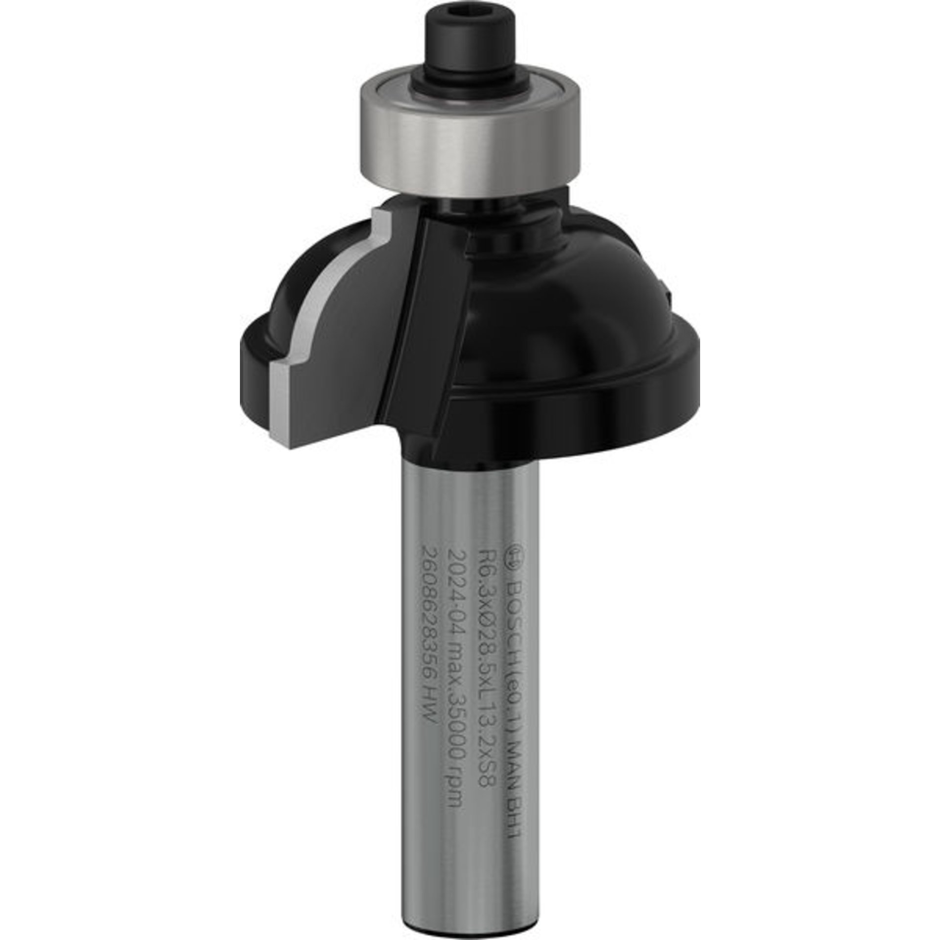 PRO Profilfräser klassisch, R 6,3, Schaft 8 mm