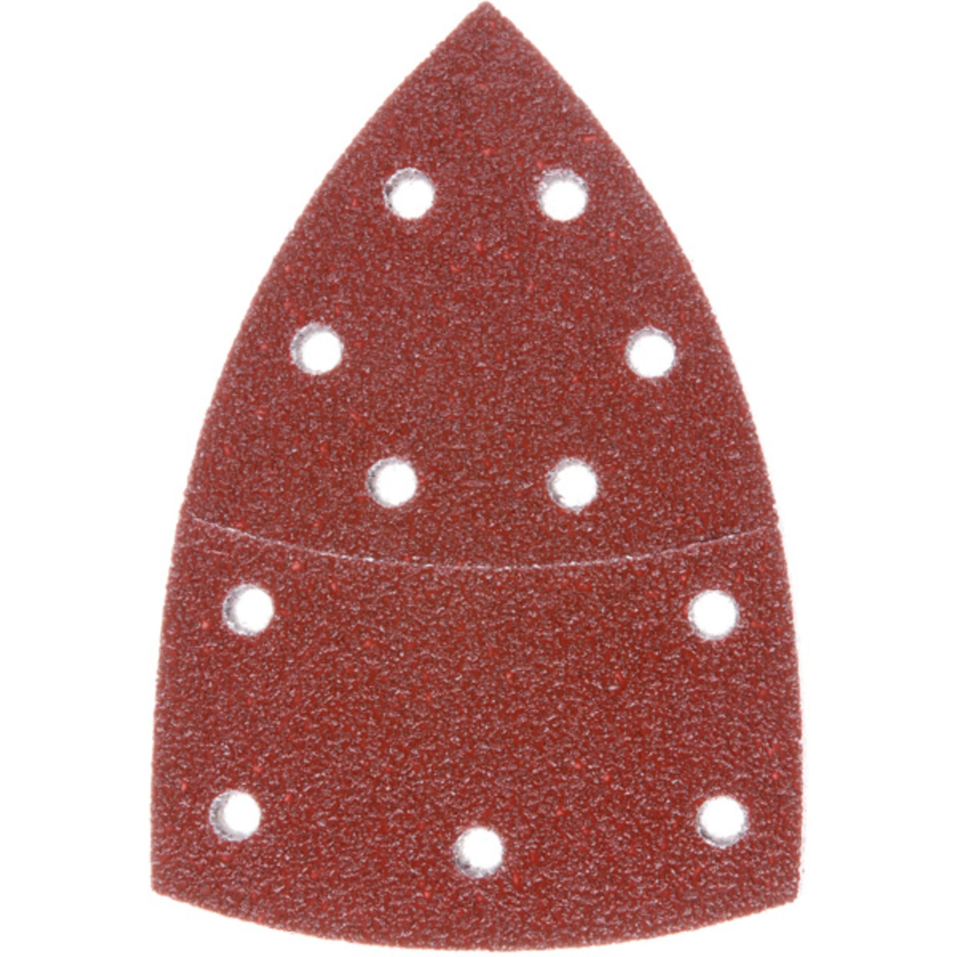 Schleifblatt-Set für Multischleifer, 25-teilig, 11 Löcher, 102 x 62 mm, 40 - 180
