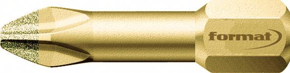 Format Bit Diamant 1/4" DIN3126C6,3 PH1x25mm Format Bit Diamant 1/4" DIN3126C6,3 PH1x25mm