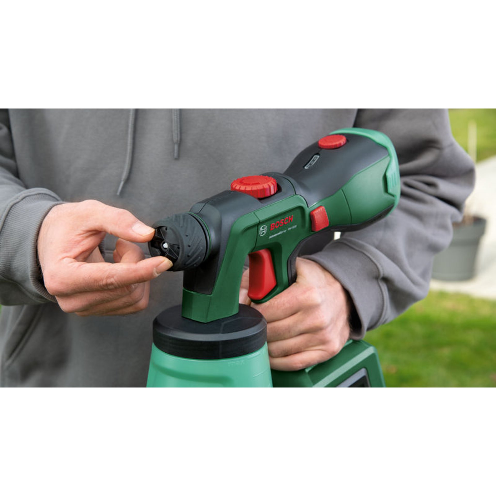 Feinsprühsystem AdvancedSpray 18V-500, Reinigungsbürste