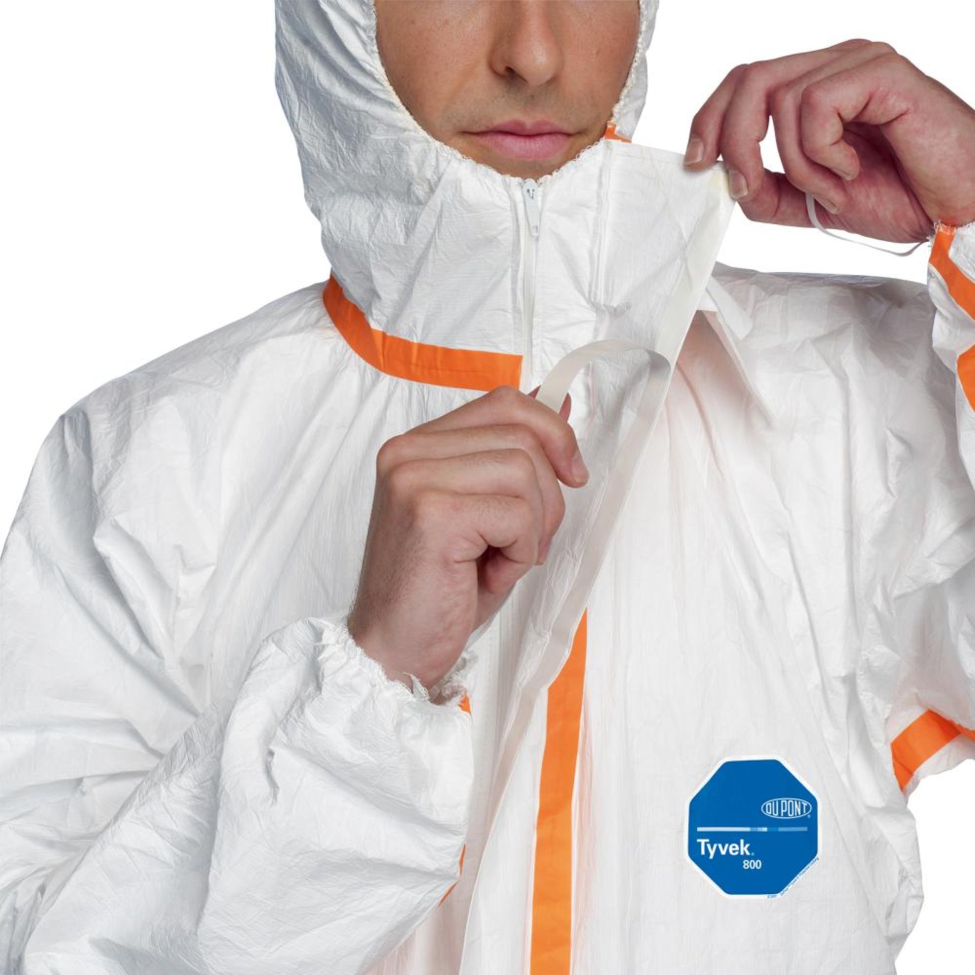 Einwegoverall Tyvek 800 J, Gr. XL, weiß
