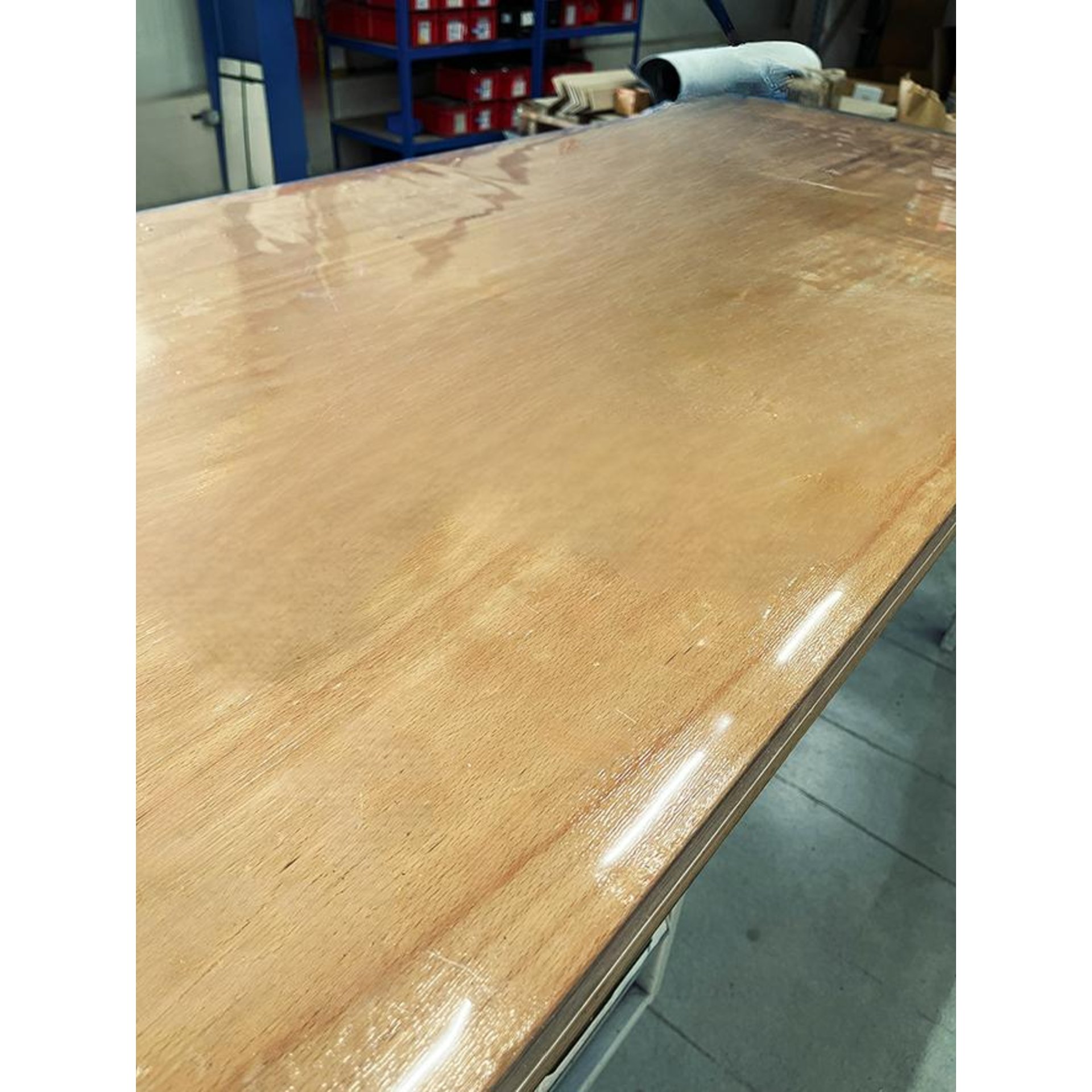 Weich-PVC Auflage B1500xT800xH3mm glasklar-transparent