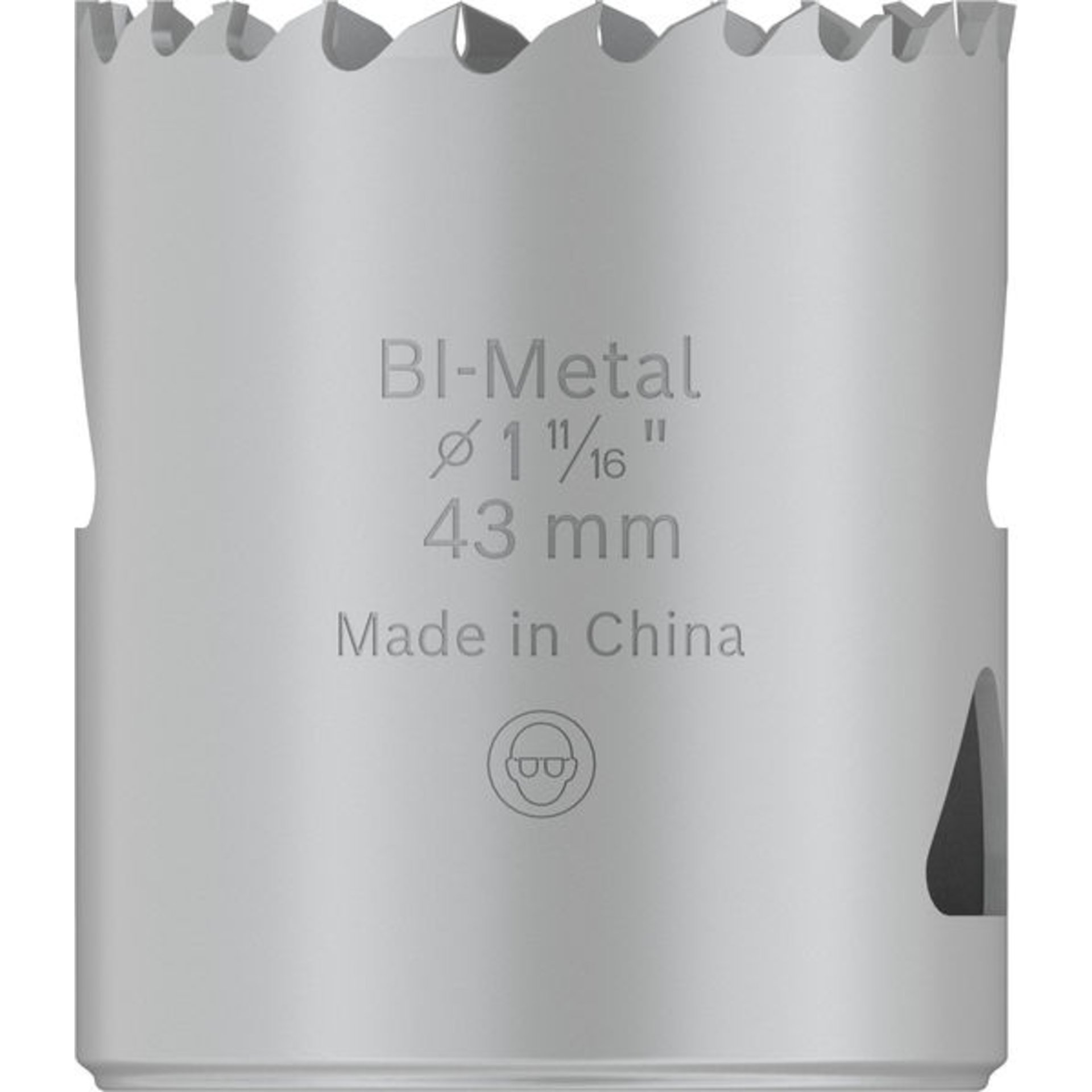 PRO Multi Material Lochsäge, 43 mm, mit Gewinde