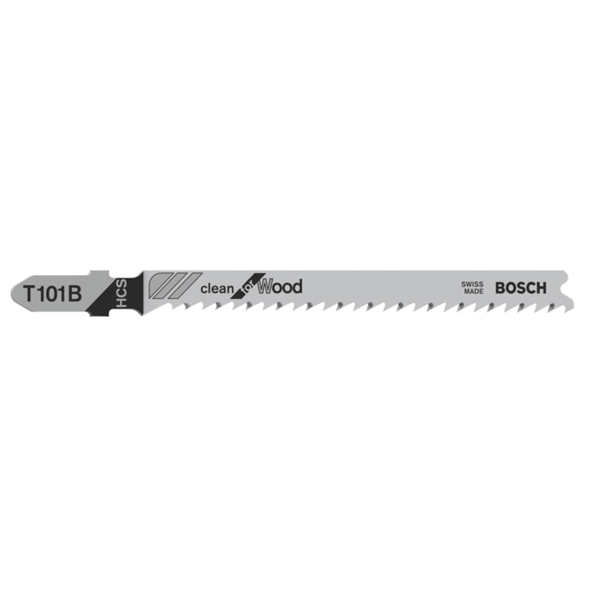 Stichsägeblatt T 101 B Clean for Wood, 5er-Pack