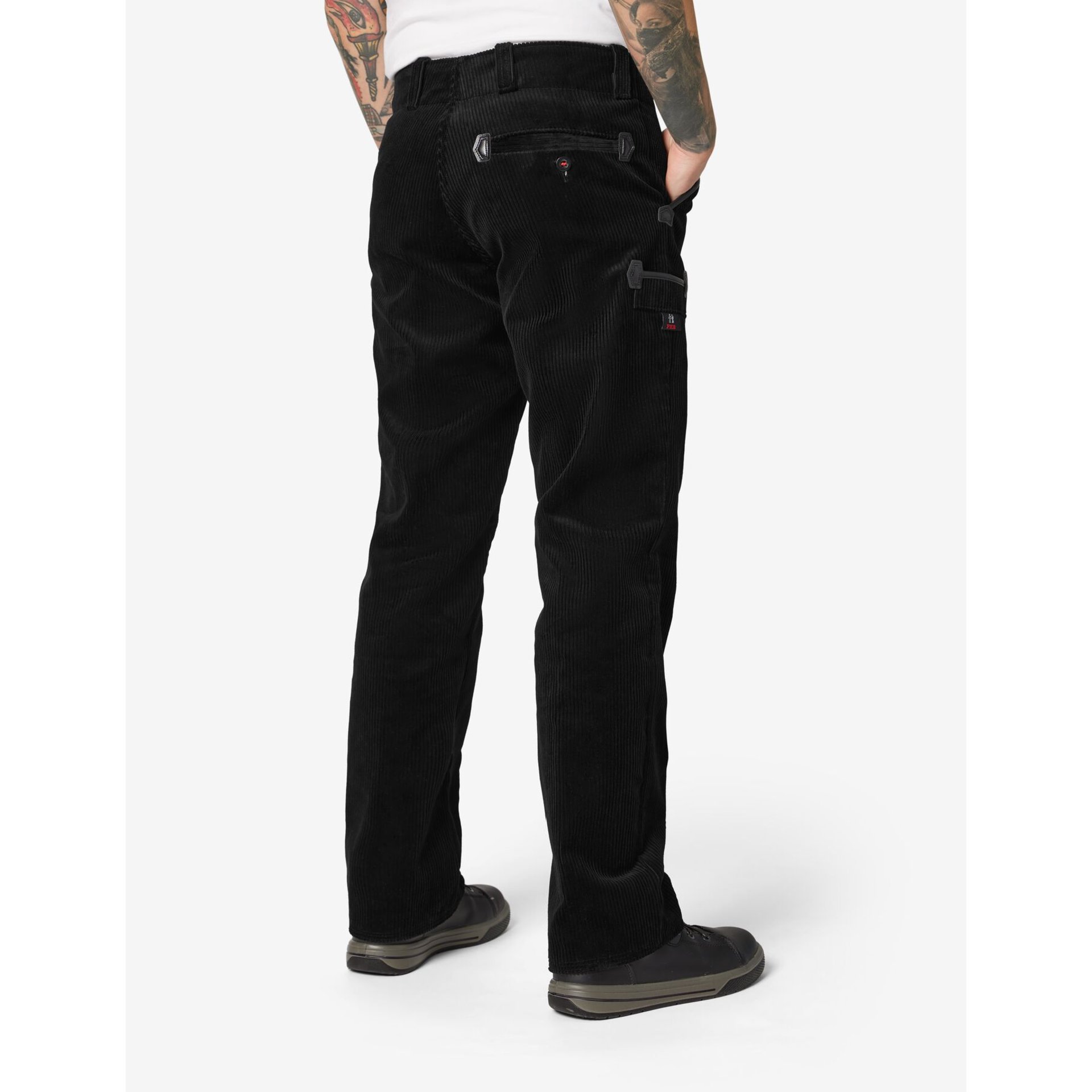 PETER Zunfthose Trenkercord Dreidraht schwarz 50