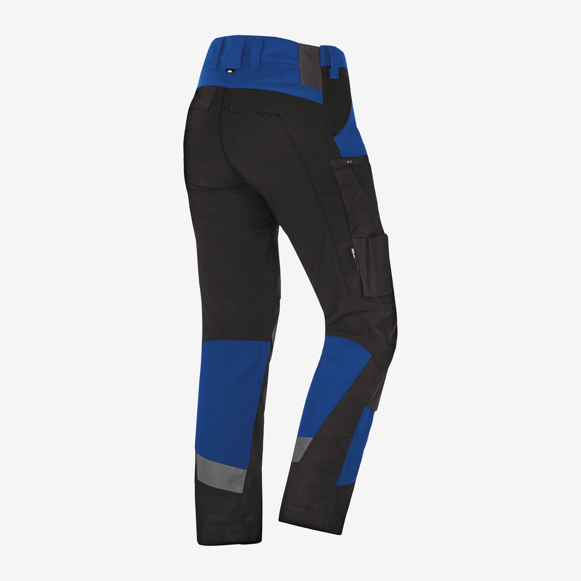 LEO Arbeitshose elastisch royalblau-schwarz 44