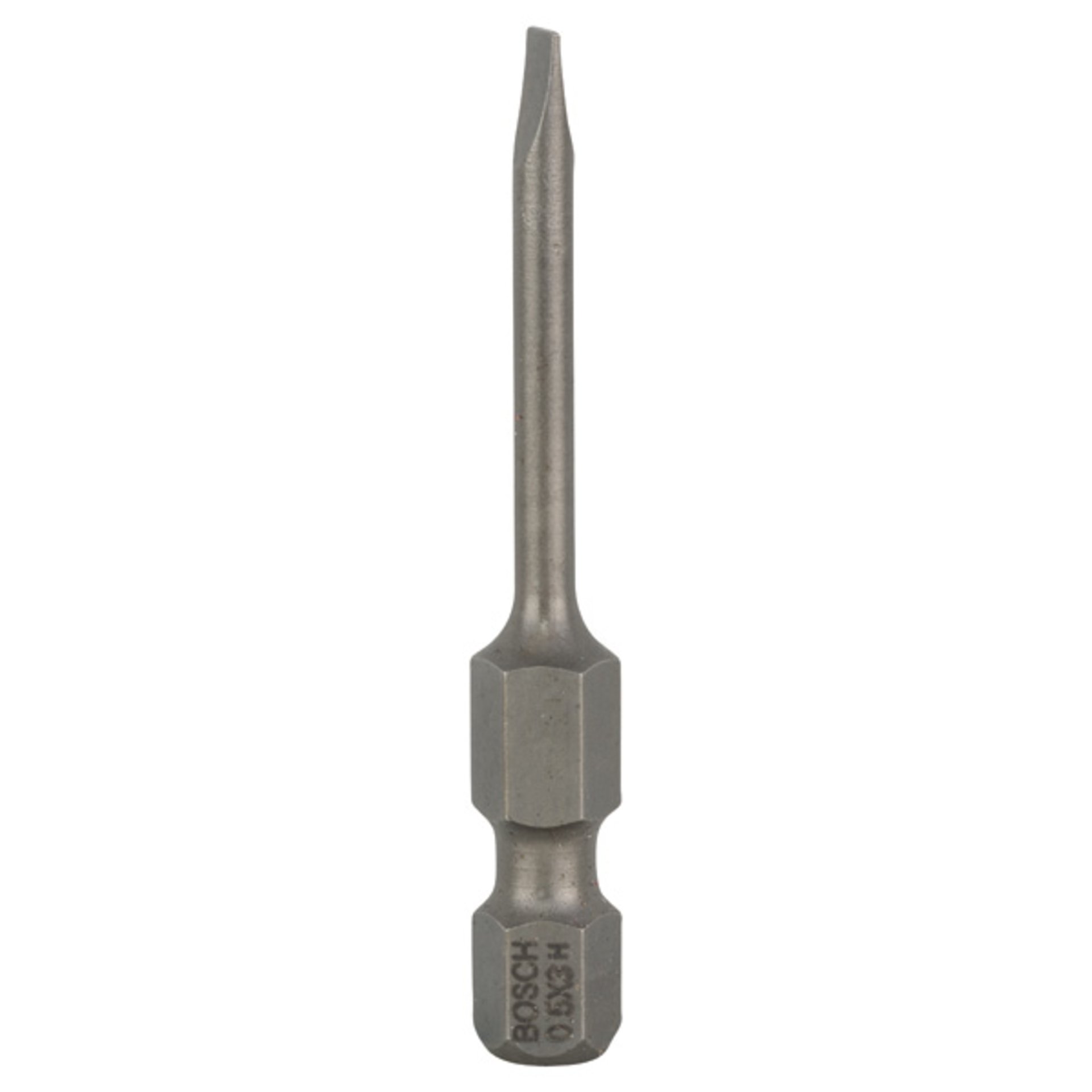 Schrauberbit Extra-Hart S 0,5 x 3,0, 49 mm, 3er-Pack