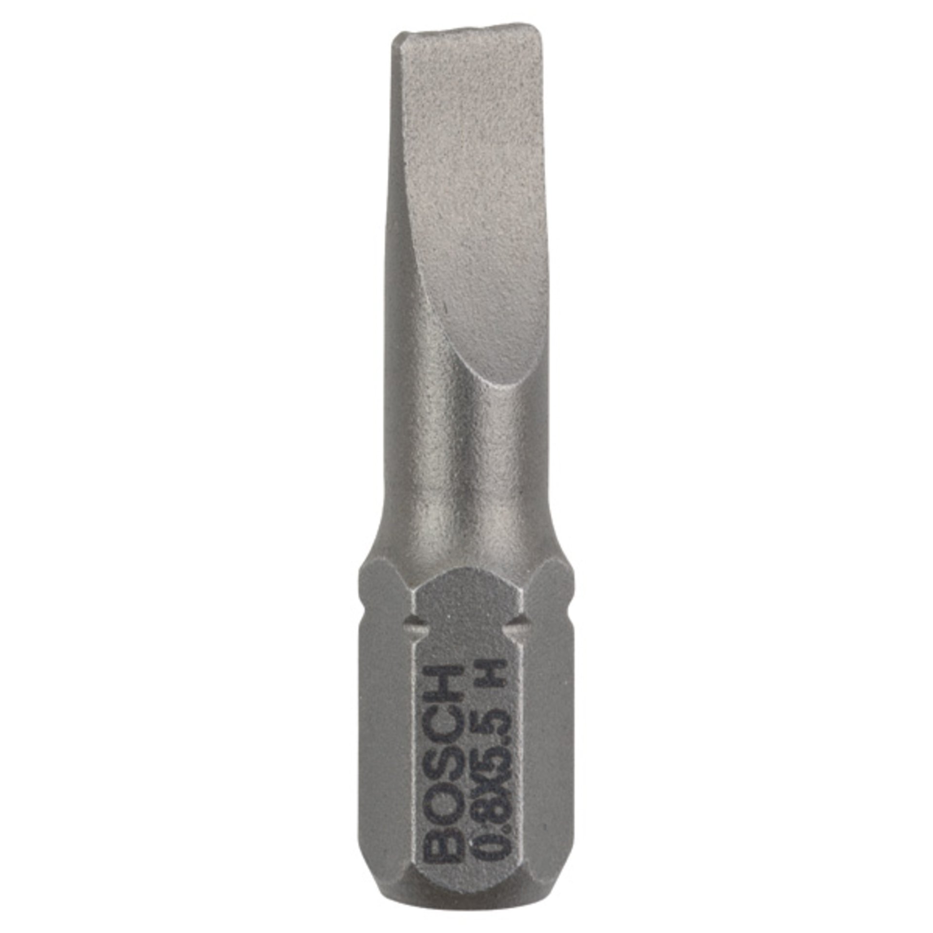 Schrauberbit Extra-Hart S 0,8 x 5,5, 25 mm, 3er-Pack