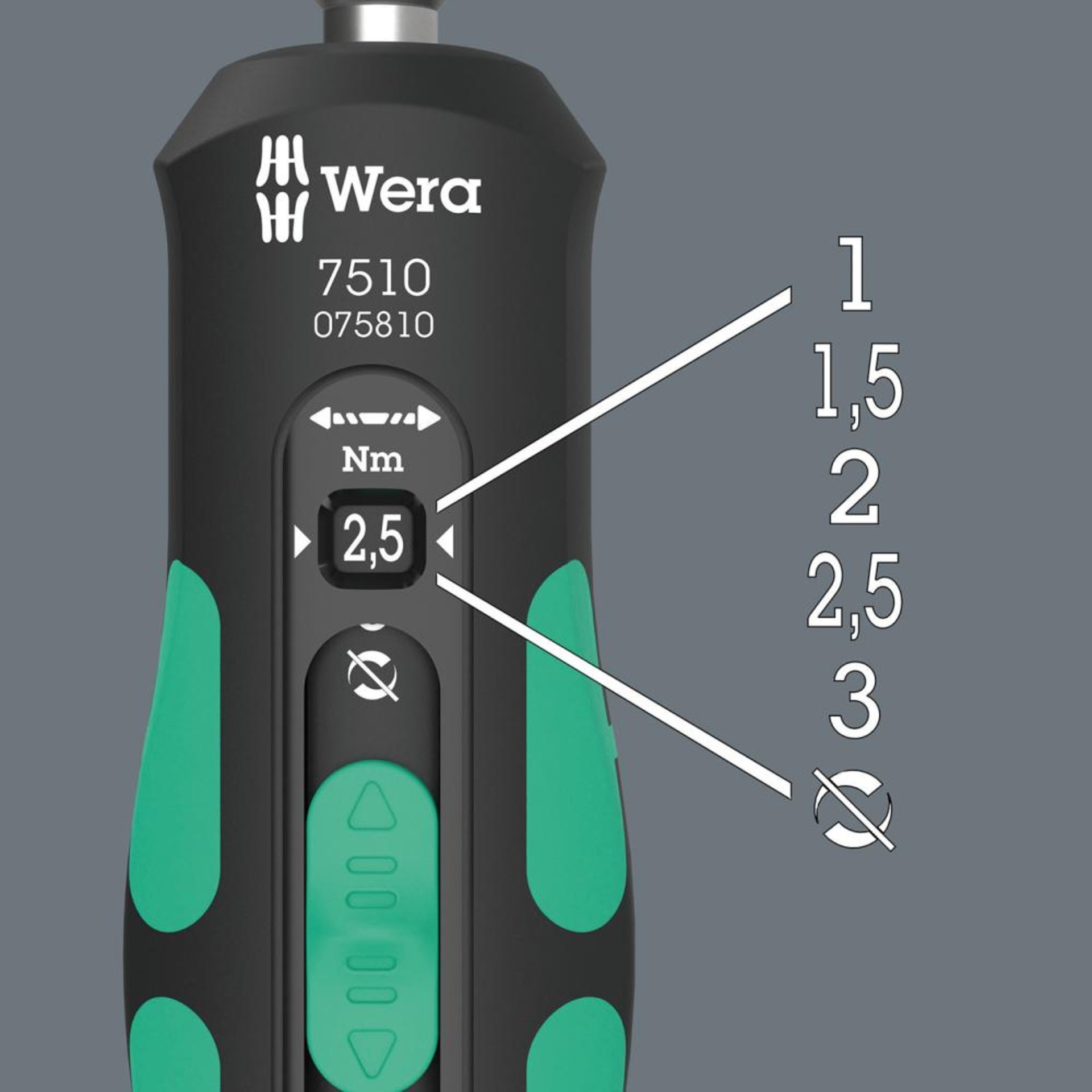Drehmomentschraubendreher1-3Nm Safe-Torque Speed Wera