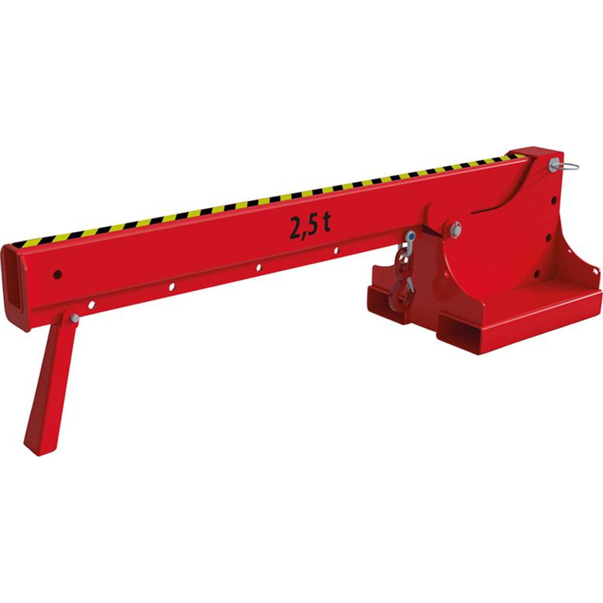 Teleskop-Lader KTH-K 2,5 lackiert, Feuerrot 2050x540x560mm