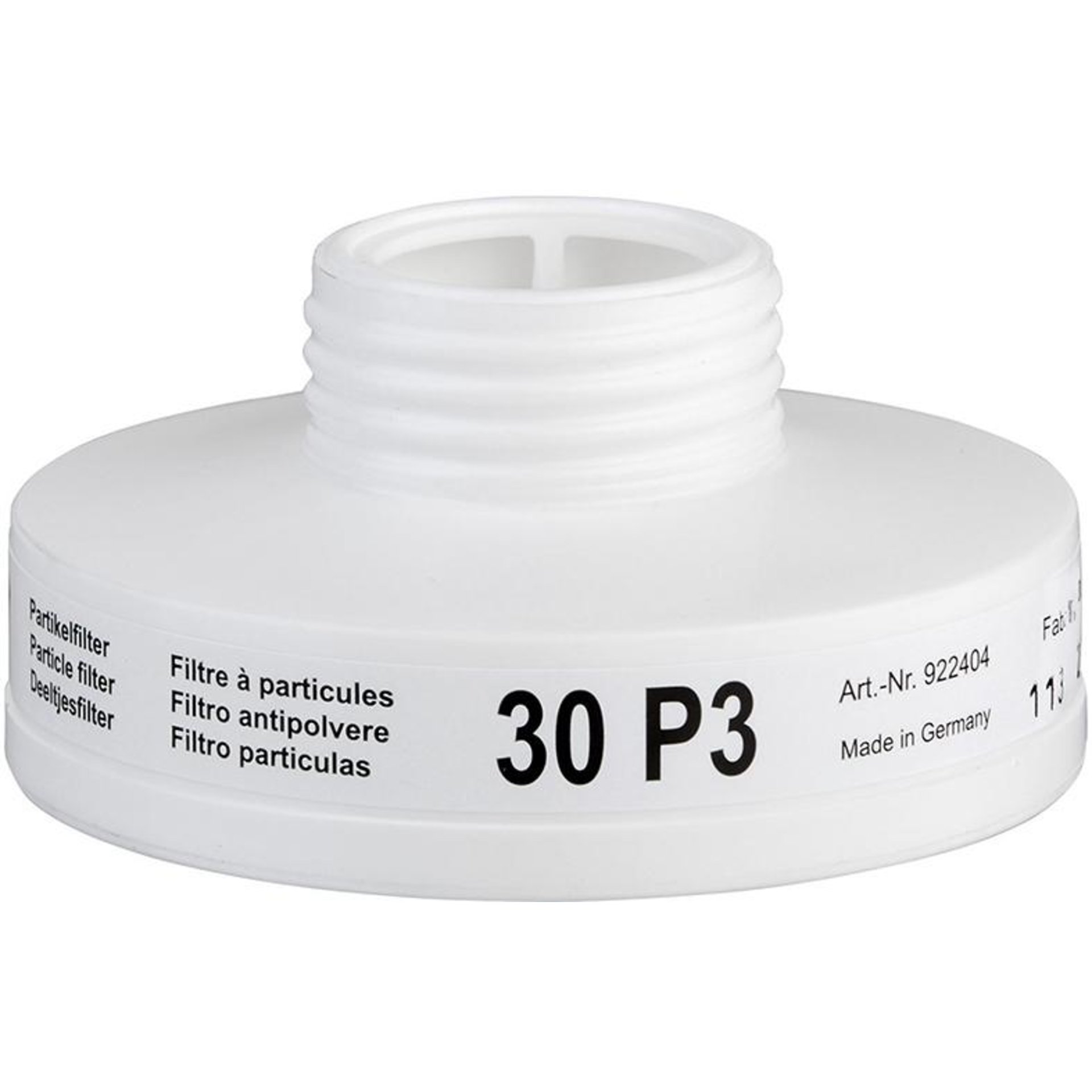 Schraubfilter 30 P3 Pack à 5 Stück nach EN 143:2000 P3RD BartelsRieger