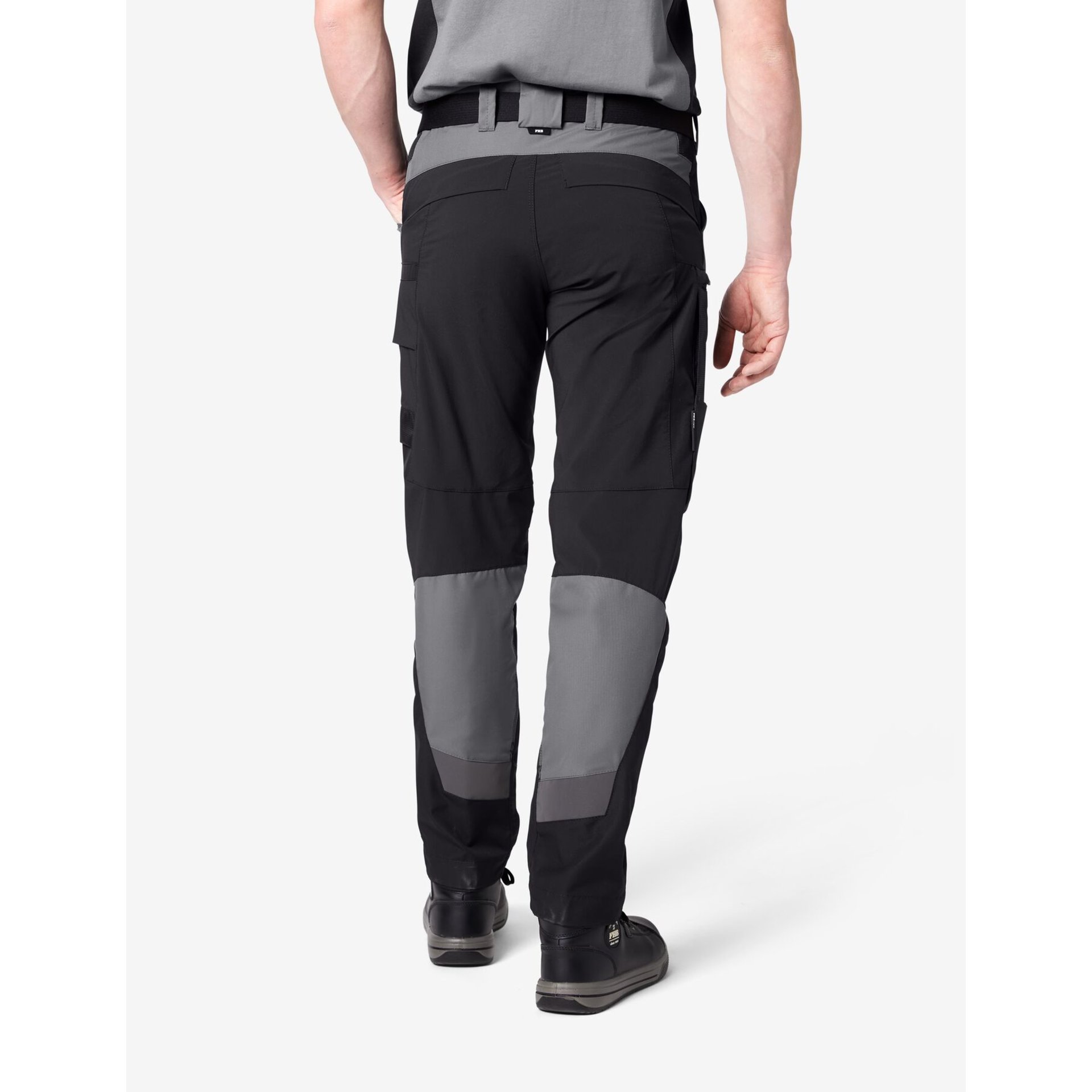 MIO Arbeitshose elastisch grau-schwarz 26