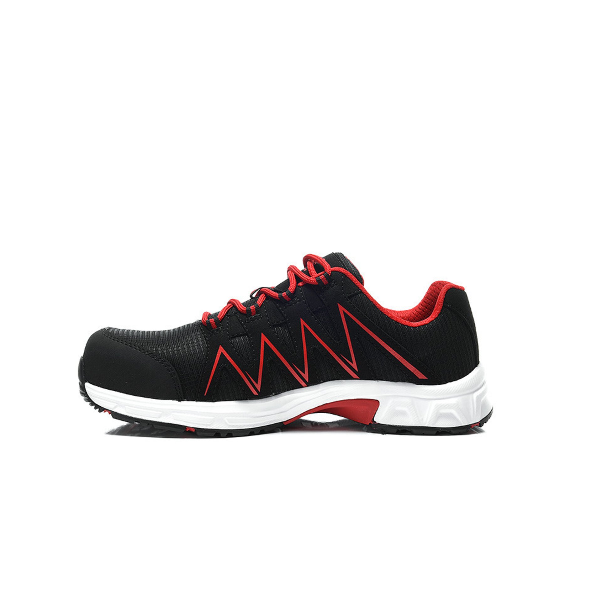 Sicherheitshalbschuh jo_SPEEDY black-red Low ESD S3S, Gr. 42