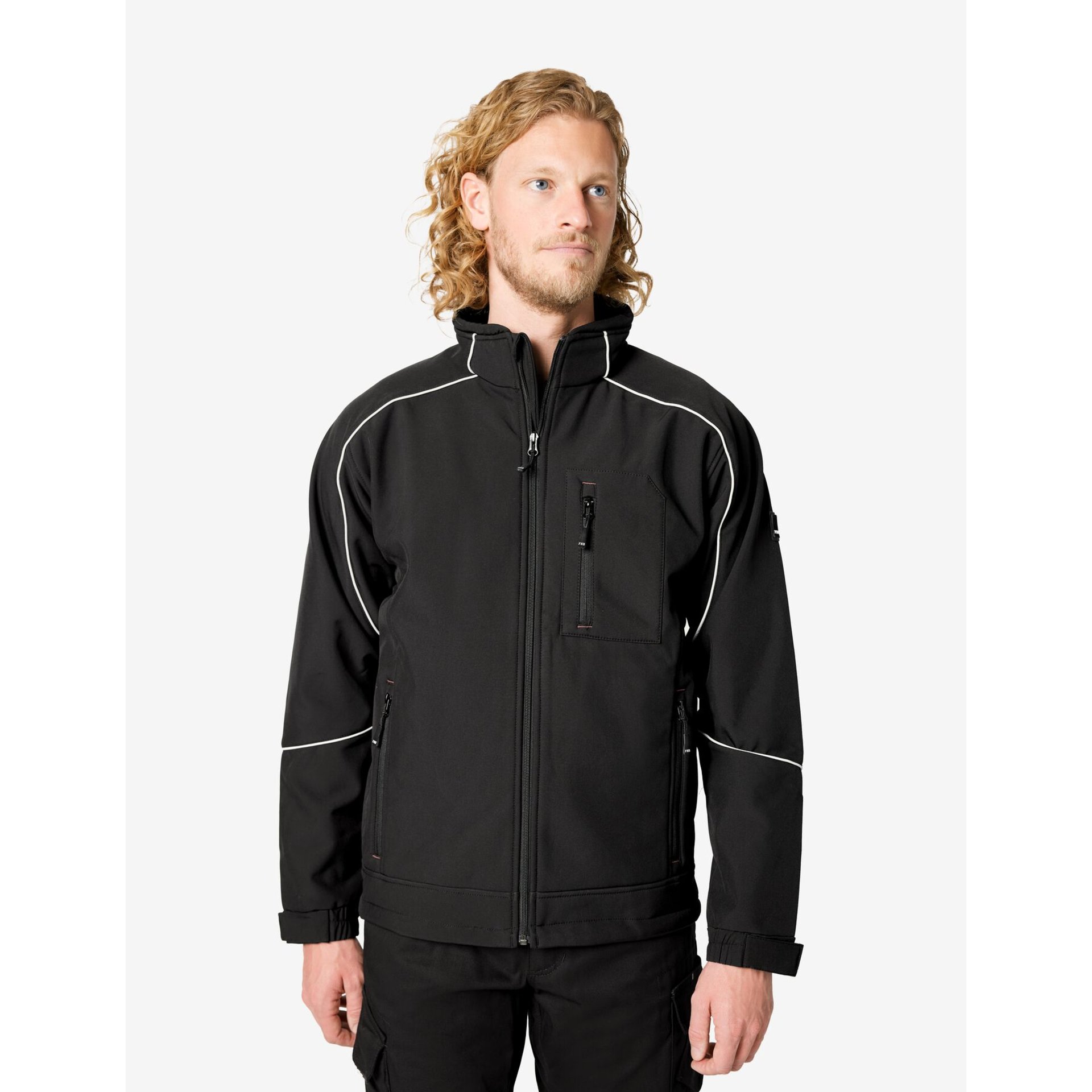 DIRK Softshell-Jacke schwarz 4XL