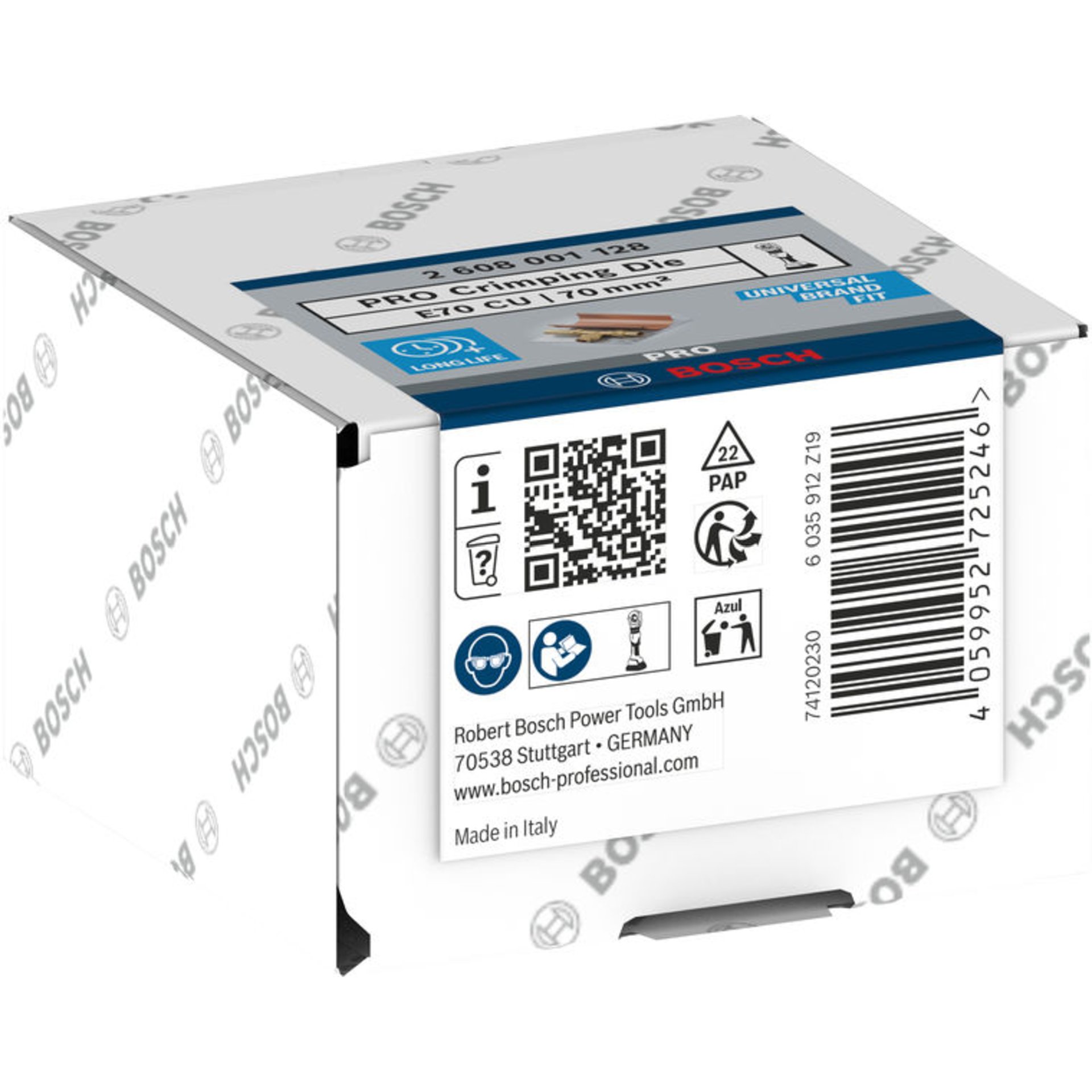 PRO Presseinsatz, E70 CU, 70 mm², Kupfere