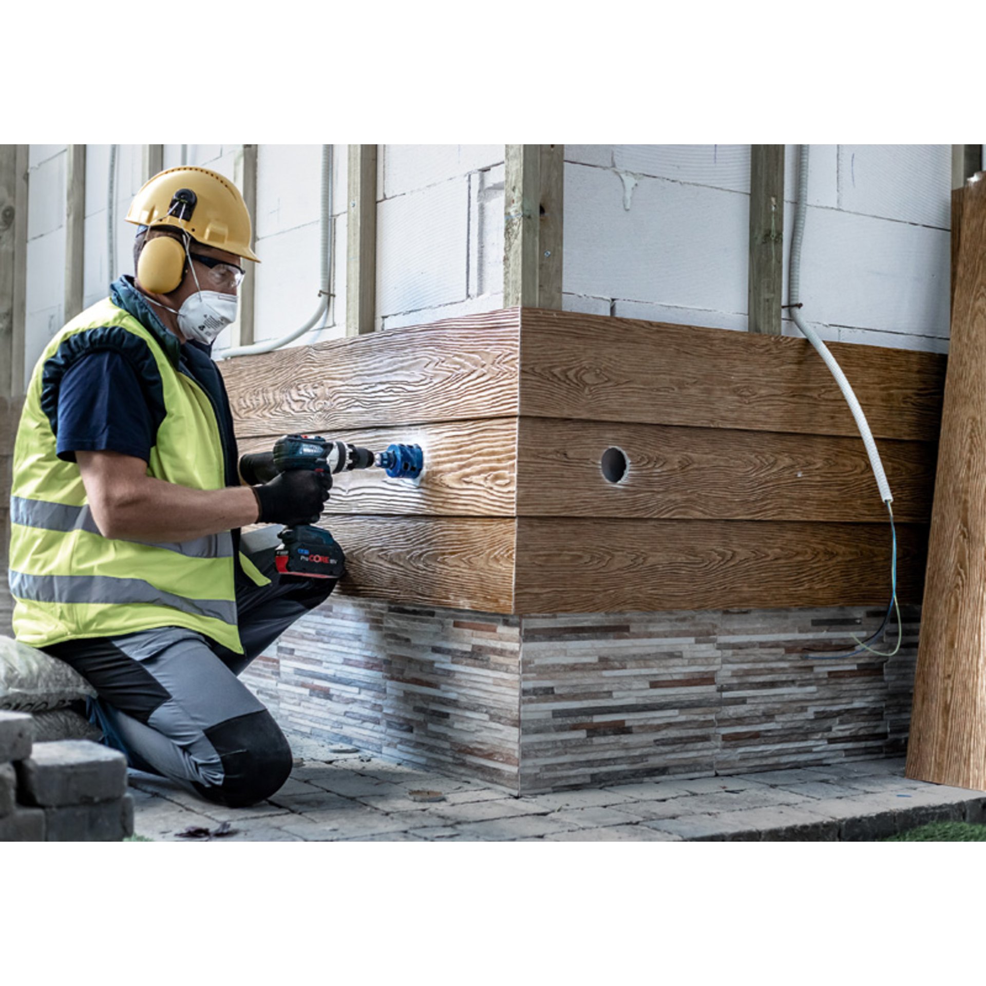 EXPERT Multi Material Lochsäge-Starter-Set, 68 x 60 mm