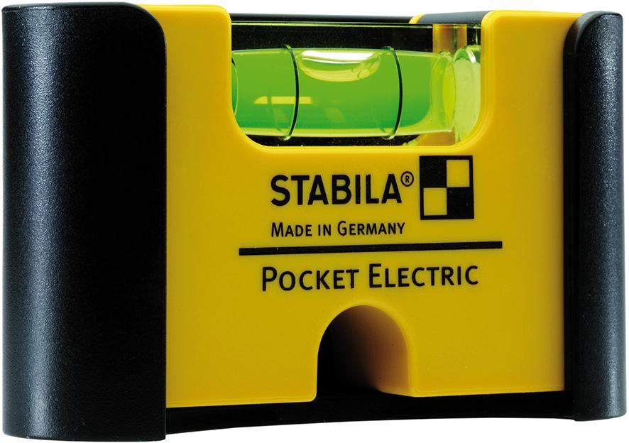 Stabila Mini-Wasserwaage Pocket Electric 7cm SB