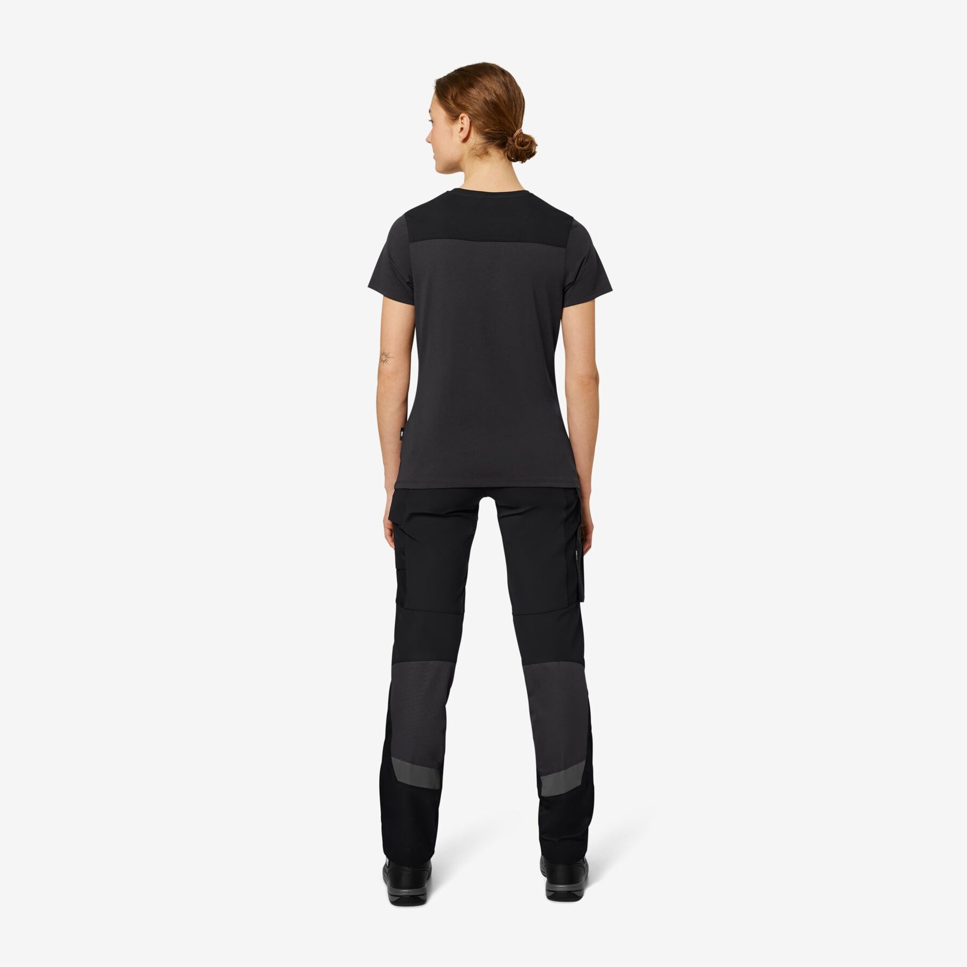 KIRA T-Shirt Damen anthrazit-schwarz XL