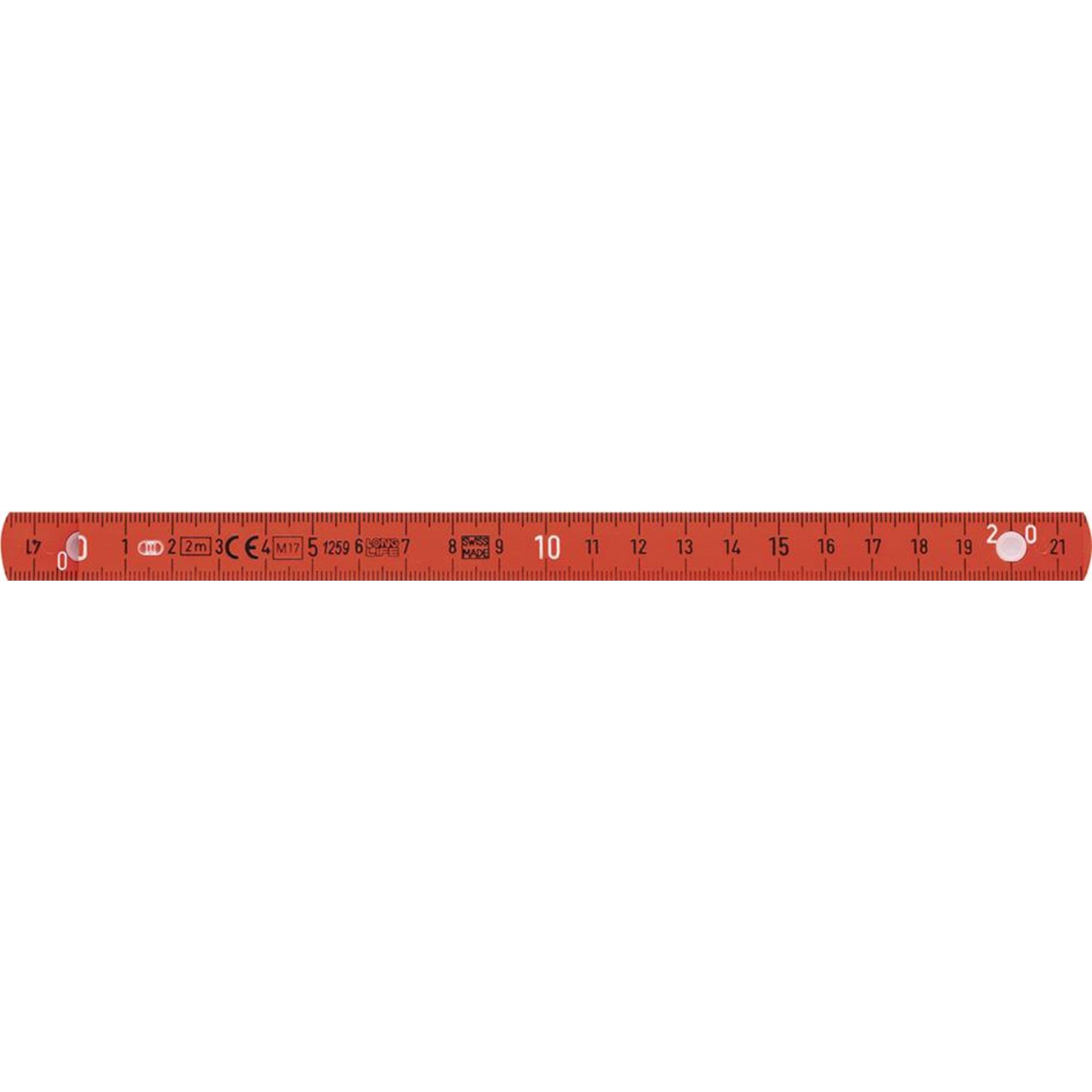 Gliedermaßstab Kunststoff2mx15mm orange Longlife electric Wiha