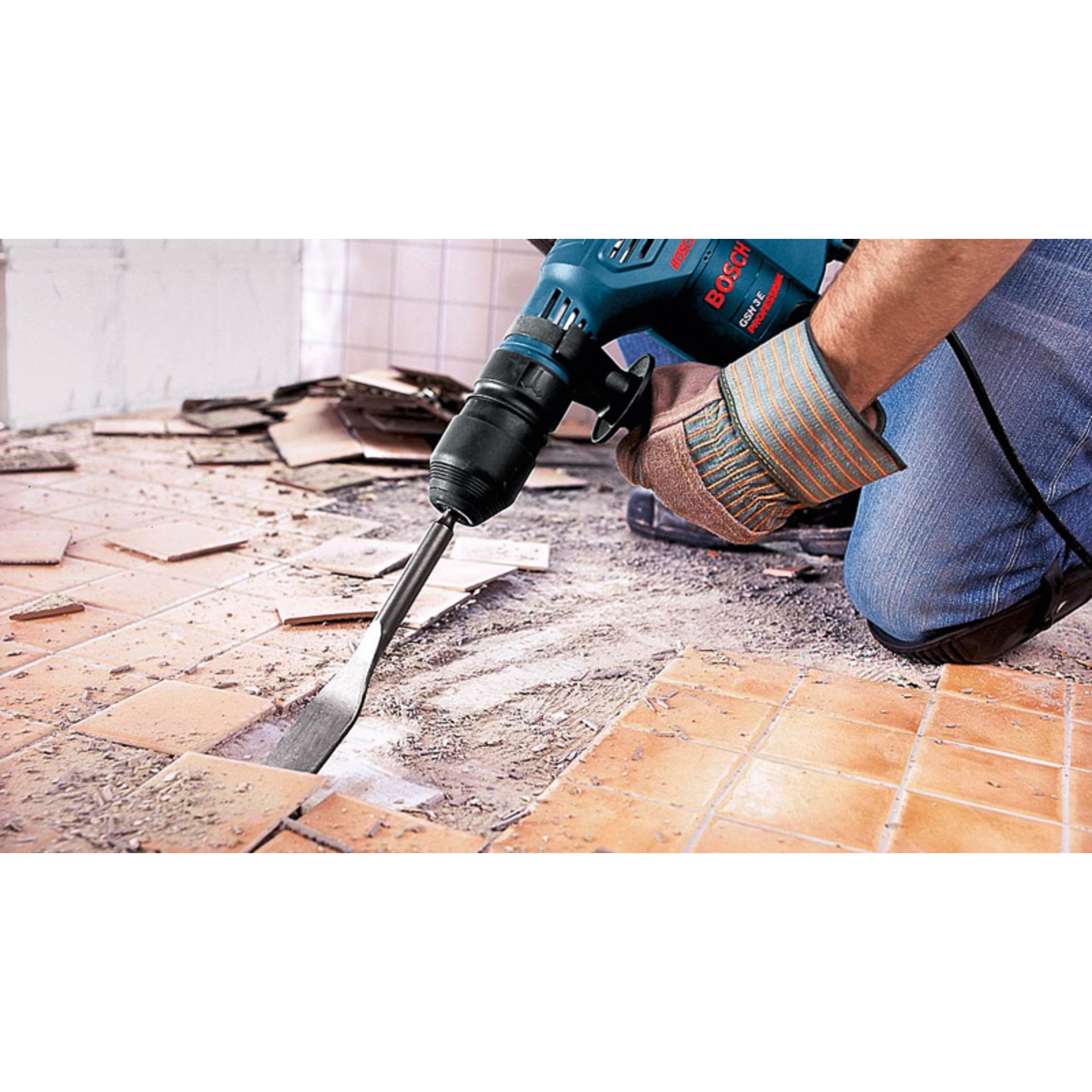 Schlaghammer mit SDS plus GSH 3 im Handwerkerkoffer