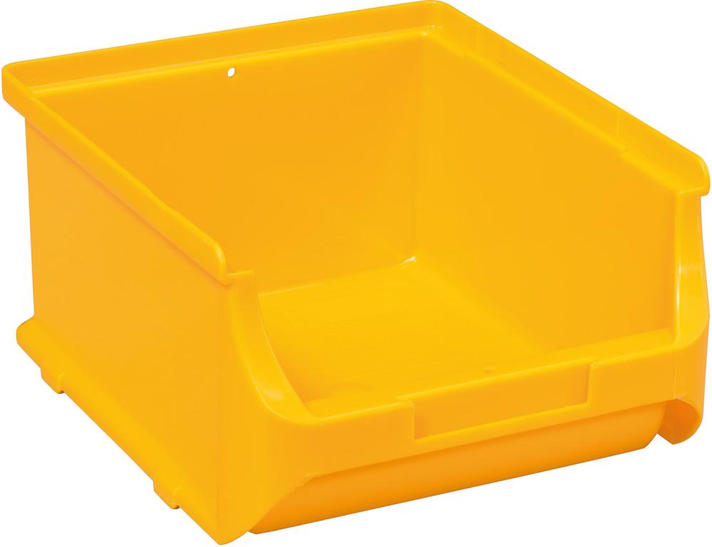 Sichtbox gelb Gr.2B 160x137x82 mm
