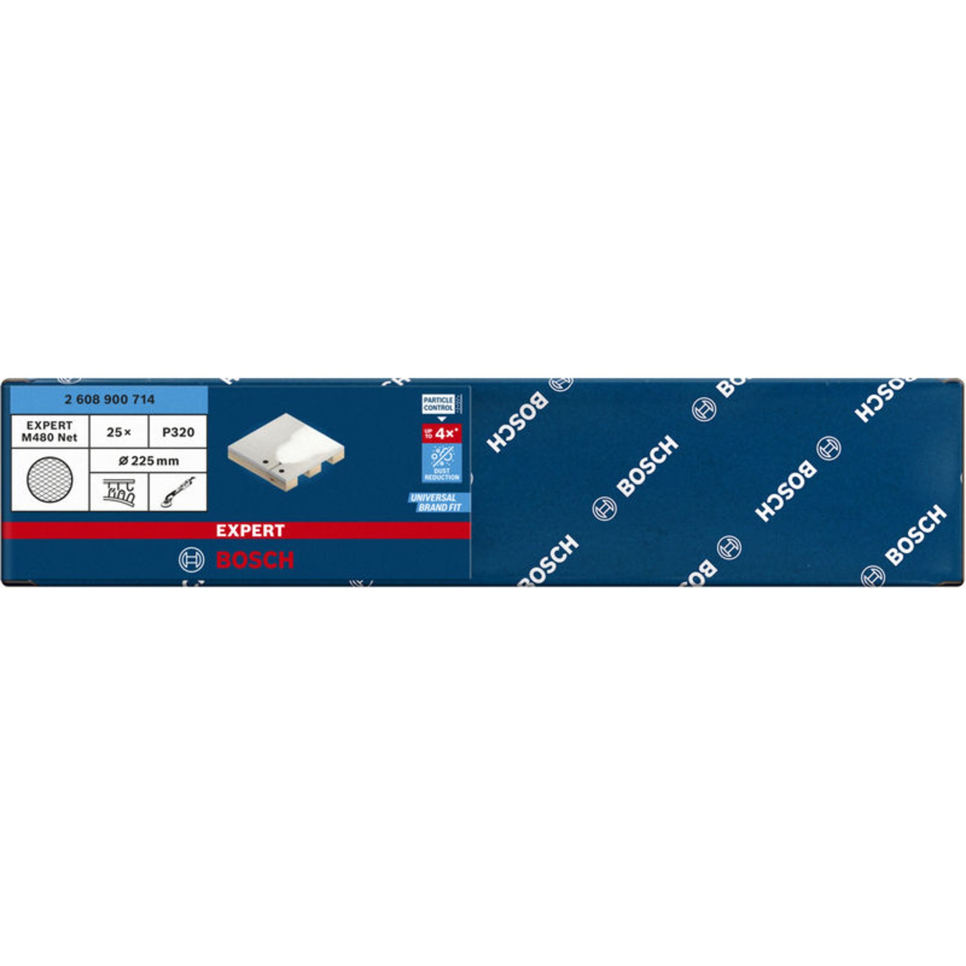 EXPERT M480 Schleifnetz für Trockenbauschleifer, 225 mm, K 320, 25 Stk.