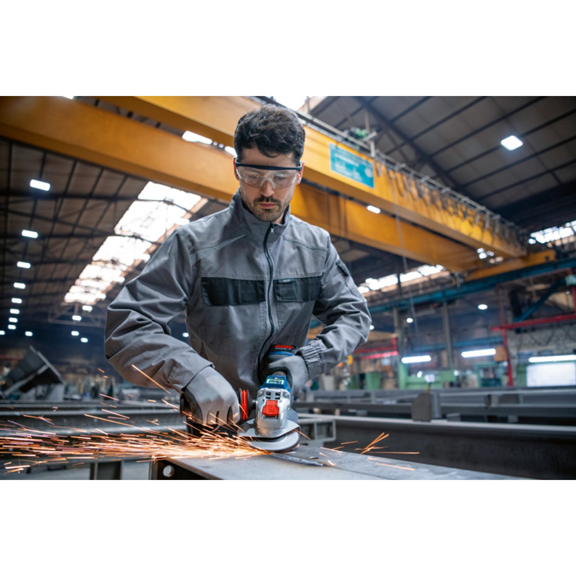 Akku-Winkelschleifer BITURBO mit X-LOCK GWX 18V-15 PSC