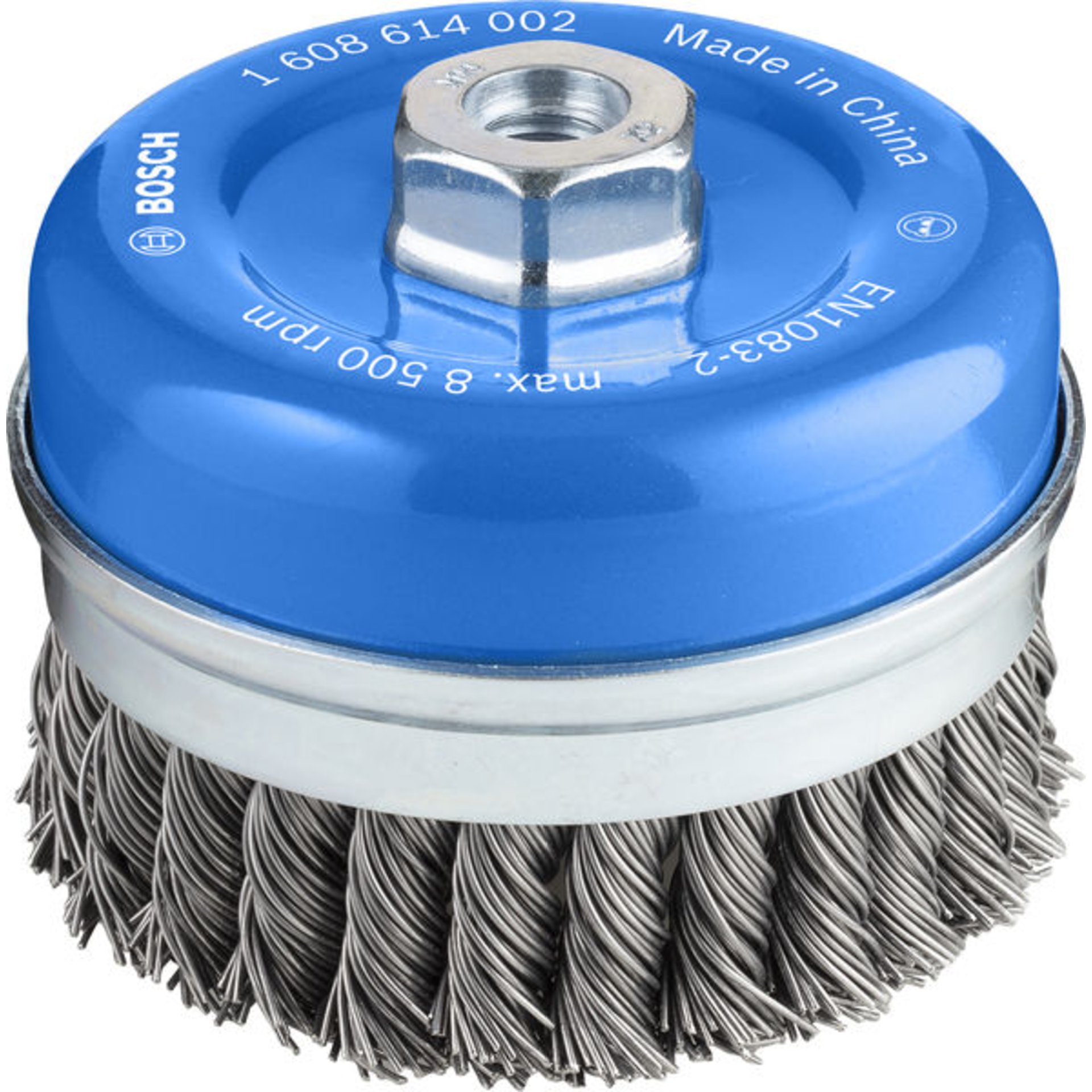 PRO Metal heavy Topfbürste, 100 x 0,8 mm, Gewinde